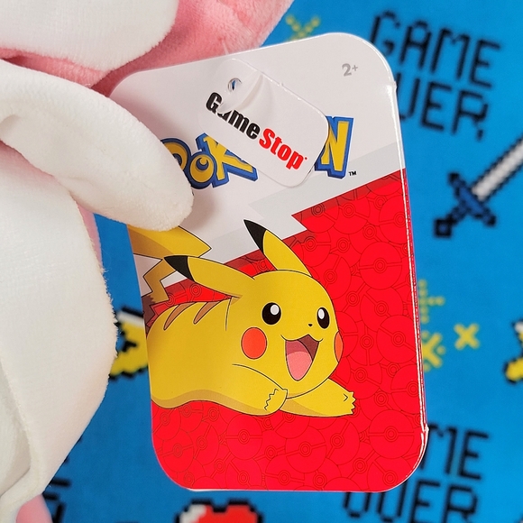 Jazwares Pokemon Sylveon 9" Collectible GameStop Exclusive Plush HTF & NWT - Picture 9 of 10